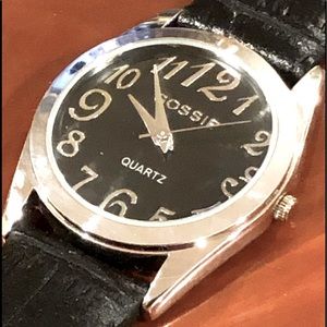 Gossip Watch with Genuine Leather Band.